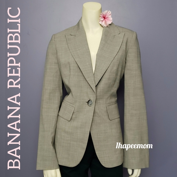Banana Republic Jackets & Blazers - Banana Republic Wool Stretch Blazer
